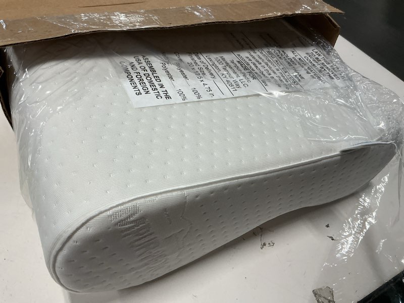 Condition photo showing Good Condition for Tempur-Pedic TEMPUR-Ergo Neck Pillow, Large Profile, White High Profile 1