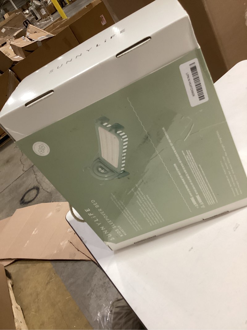 SUNNYLiFE Kids Inflatable Bed - Flocked Air Mattress for Toddlers, Durable Floor Bed for Camping & S