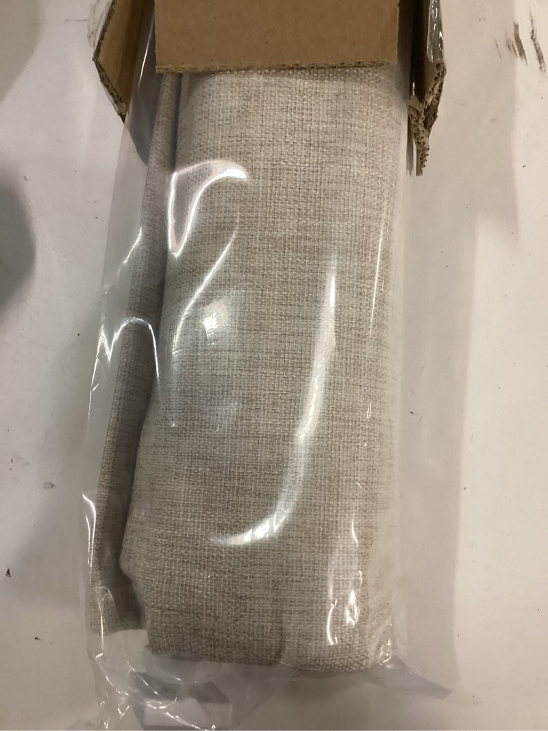 Condition photo showing New/Like New for lazblinds no tools no drill cordless roman shades for windows, blackout thermal insulated uv blocking window blinds, room darkening fabric blinds for indoor windows, 33'' w x 64'' h, beige blackout - beige 33" w x 64" h
