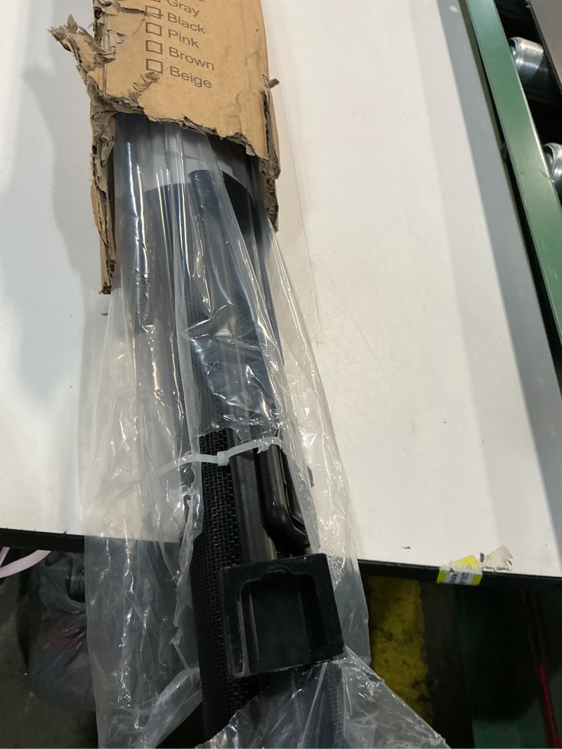 Condition photo showing As Is for 50 inch Retractable Baby Gates 34 inch Tall, Retractable Gate with Reinforced Strip Design to Prevent Crawling Through, Retractable Dog Gate for Stairs, Doorways, Hallways