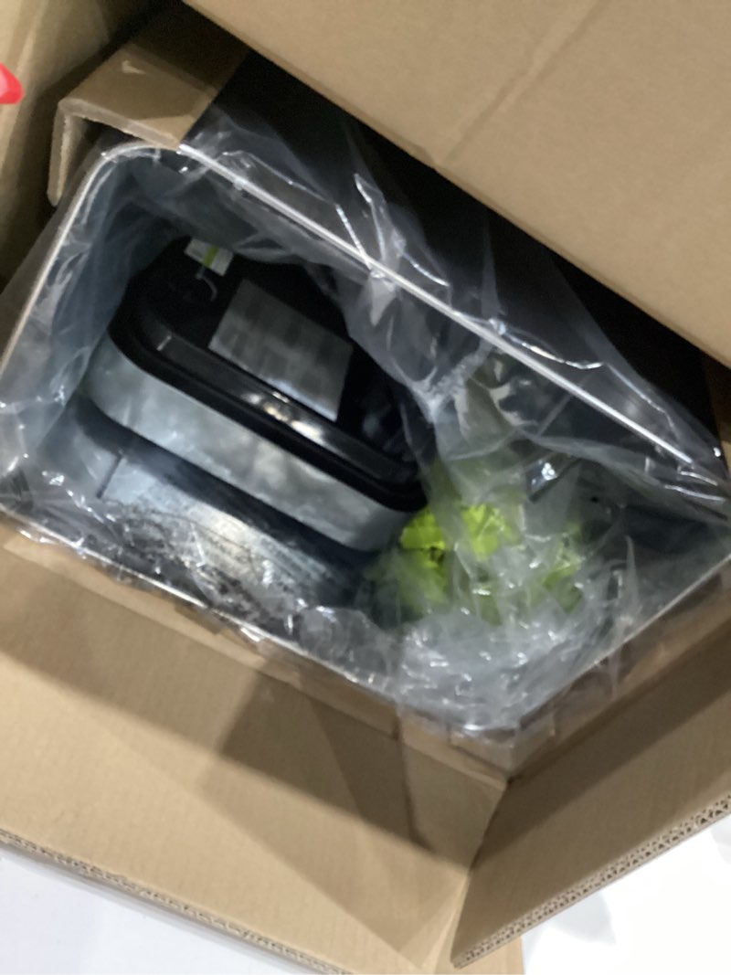Condition photo showing Good Condition for EKO Mirage-T 50 Liter / 13.2 Gallon Touchless Rectangular Motion Sensor Trash Can, Brushed Stainless Steel Finish