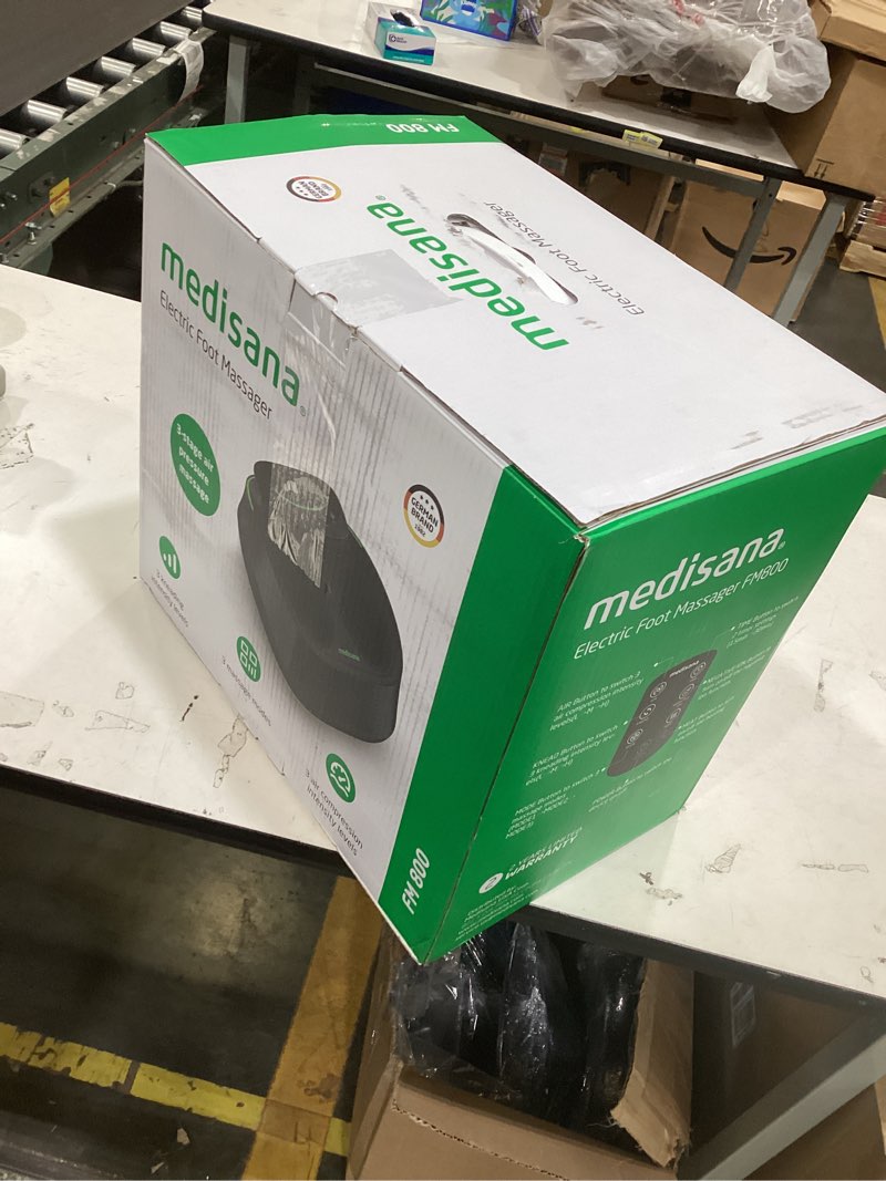 Condition photo showing Good Condition for medisana electric foot massager, model fm 800.