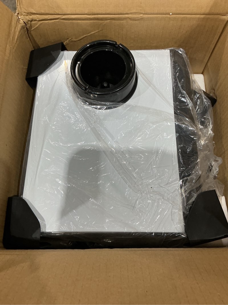 Condition photo showing As Is for commercial ice maker machine 100 lbs/24h with 20lbs storage, stainless steel undercounter/freestanding ice machine 36ice cubes/cycle with 2 water inlet modes homes,bars,restaurants