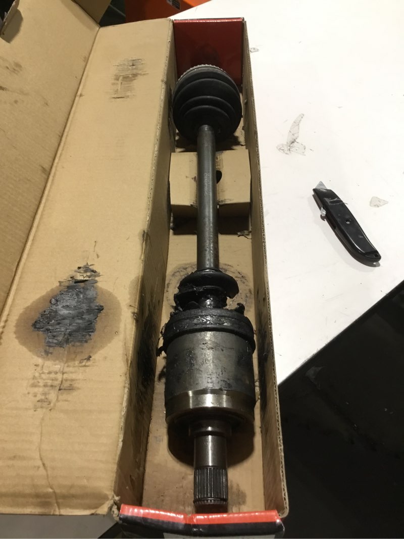 Condition photo showing As Is for A-Premium CV Axle Shaft Assembly Compatible with Honda Accord 1998-2002 3.0L Automatic Transmission & Acura CL 2001-2003 3.2L, TL 1999-2003 3.2L, Front Left Driver Side Front Driver Side