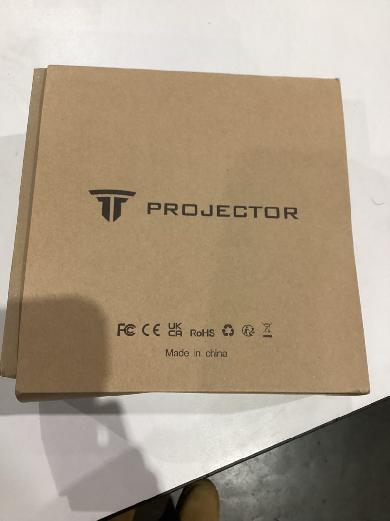 Condition photo showing New/Like New for Projector with 5G WiFi and Bluetooth, Native 1080P Projector[Projector Screen Included], Full HD 18000LM Movie Projector, 300" Display Support 4k Home Theater, Compatible with Phone/Laptop/TV Stick