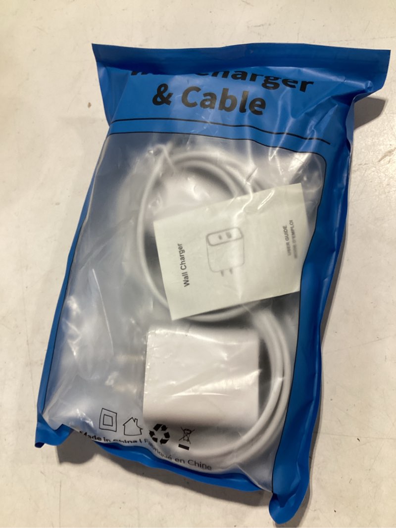 Condition photo showing Good Condition for iphone 17 16 15 charger, 3-pack 60w fast usb c charger block, type c chargers super fast charging for iphone 17/17 pro/17 pro max/air/16/16 plus/16 pro/15/15 pro max, ipad with 6ft usb-c cable cord