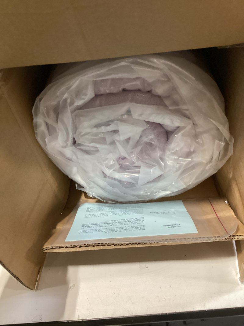Condition photo showing Good Condition for mellow 3 inch 5-zone memory foam mattress topper, soothing lavender infusion, dorm essentials, twin 3 inch twin 5 zone
