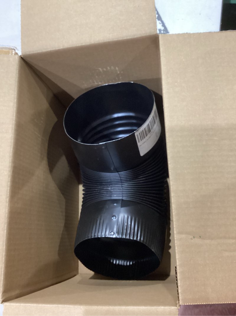 Condition photo showing Good Condition for IMPERIAL, Black UNITED STATES HDW BM0023 6" Corrugated Elbow, 1