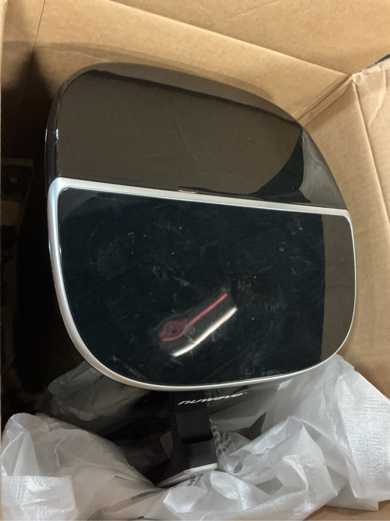 Condition photo showing As Is for Nuwave Brio Plus 8 Qt Air Fryer, PFAS Free, New & Improved, Digital Touch Screen, Cool White Display, 50°F~400°F in Precise 5°, 5 Cook Functions, 100 Presets & 50 Memory, 3 Wattages 700, 1500, 1800 Black