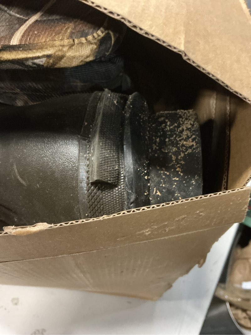 Condition photo showing As Is for TIDEWE Hunting Wader with 1400&1600G Insulation Rubber Boot, 5mm Neoprene Waterproof Chest Wader for Fishing, Hunting 10 1400g Next Camo Evo