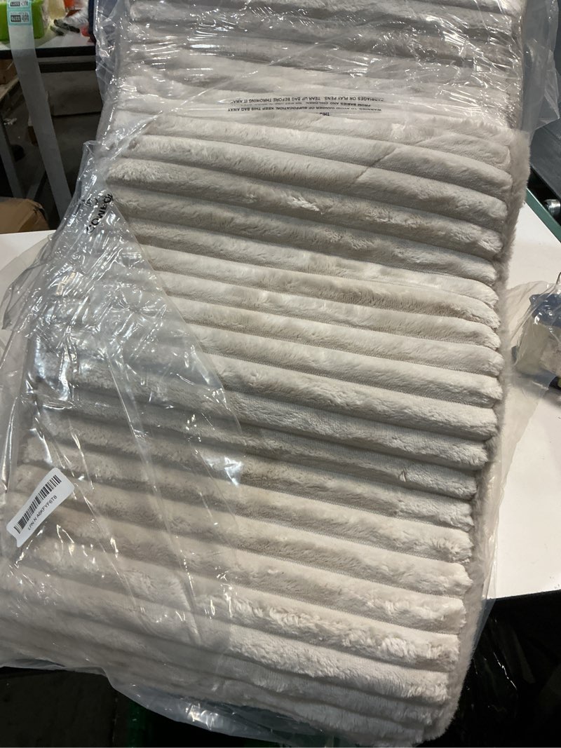 Condition photo showing Good Condition for Dog Stairs for Small Dogs and Cats 18" H, High Density Support Foam Dog Steps Ramp for Bed and Couch, Pet Stairs with Non-Slip Bottom and Remove Washable Cover, 4-Step Pet Steps, Beige Beige 4 4 Step-18.0"H