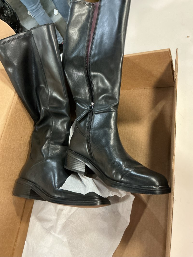 Condition photo showing Good Condition for Franco Sarto womens Gisella 7.5 Black Leather