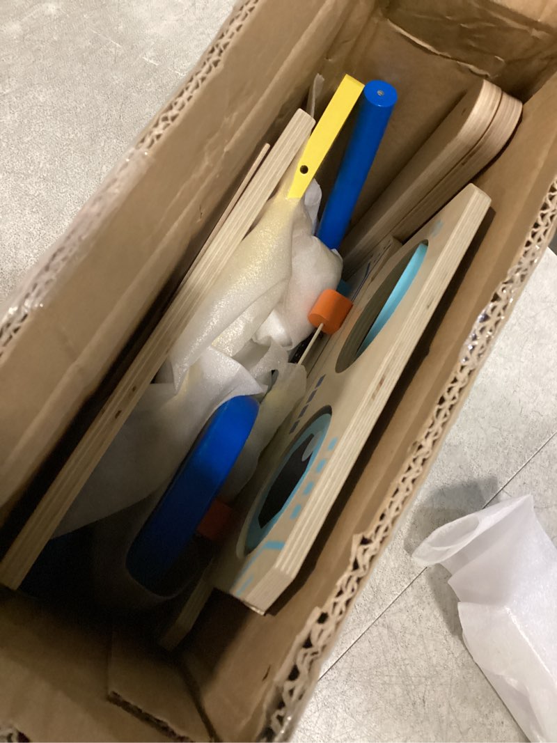 Condition photo showing New/Like New for monläurd® robot wooden baby walker, adjustable push ? pull toy, montessori activity center, learning activity walker - ideal for early development & motor skills for toddlers