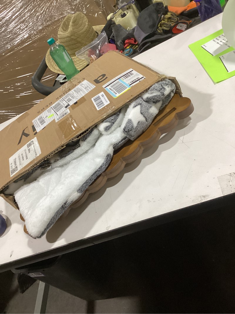 ankuliy Wooden Cat Bed,Elevated Cat Bed Furniture,Cat Bunk Beds for 2 Indoor Cats,Wood Cat Condo wit