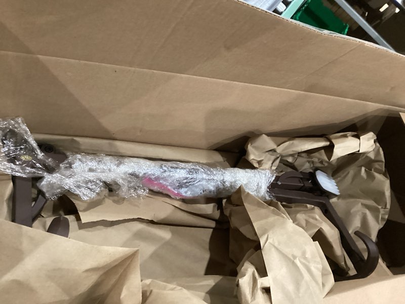 Condition photo showing As Is for VILLAGE LIGHTING COMPANY [Front Door Garland Hanger] - Adjustable to Different Door Widths | Heavy-D