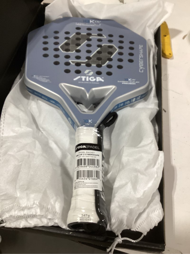 Condition photo showing Good Condition for STIGA Cybershape Padel Racket 18K LW