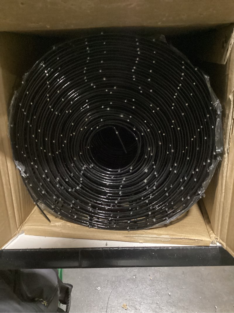 Condition photo showing Good Condition for Fencing Coating Vegetable Protection PVC Coated Welded Wire Fence 24 Inch x 50 Ft Black, 2" X 3" 16GA Coated Hardware Cloth, Metal Garden Plant Fencing for Yard Vegetable Plant Protection 2" X 3" 16GA 24 Inch x 50 Ft Black
