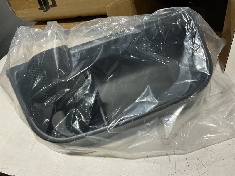 Condition photo showing Good Condition for center console dashboard storage organizer compatible with toyota sienna 2021 2022 2023 2024 accessories, interior dash mounted tissue holder tray box abs black