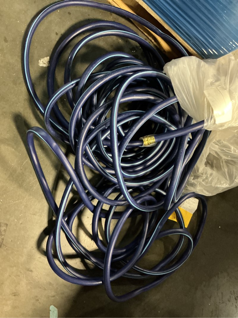 Condition photo showing As Is for miller weldcraft cs310-25w hose, water, 25' (7.6m), braided