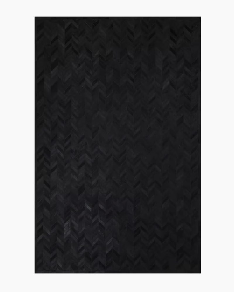 quince jones hide rug 6” x8 “ 