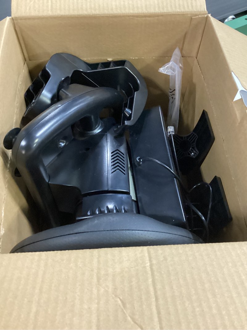 Condition photo showing As Is for PXN Steering Wheel V3II 180° PC Gaming Racing Wheel Driving Wheel, with Linear Pedals and Racing Paddles for PC, PS4, Xbox One, Xbox Series X|S, and Switch - Black Black Gaming Wheel