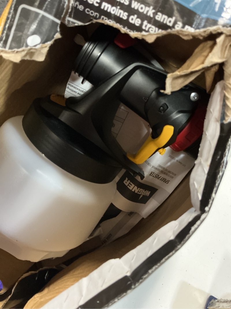 Condition photo showing Good Condition for wagner control spray qx5 corded electric handheld hvlp paint sprayer (compatible with stains)