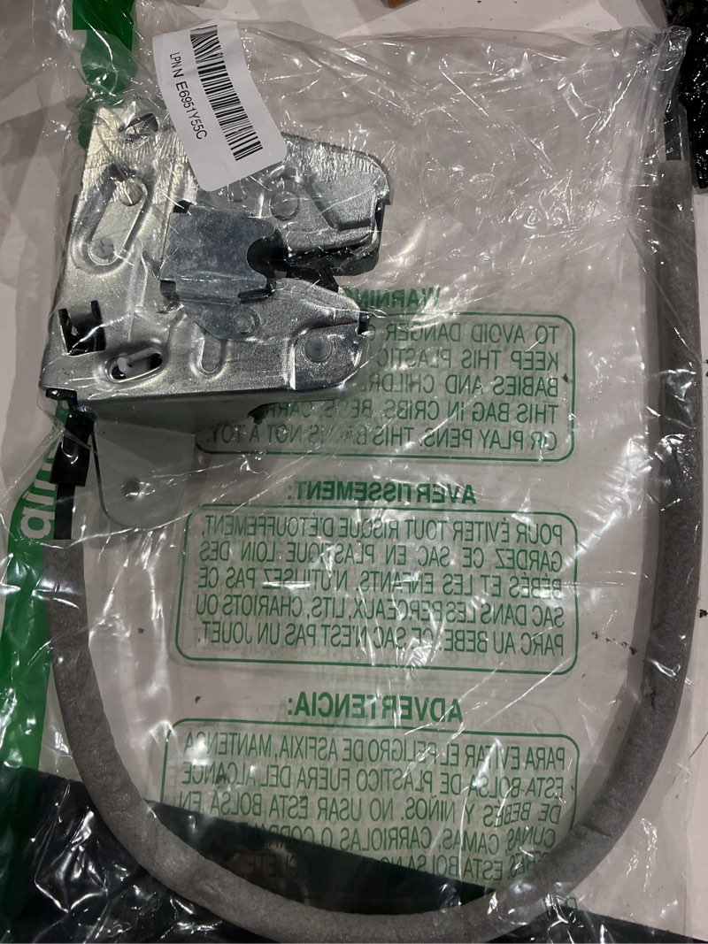 Condition photo showing As Is for fzjdsd trunk lock latch compatible with tesla model s model x 2012-2021 replace 600665400b 6006654-0