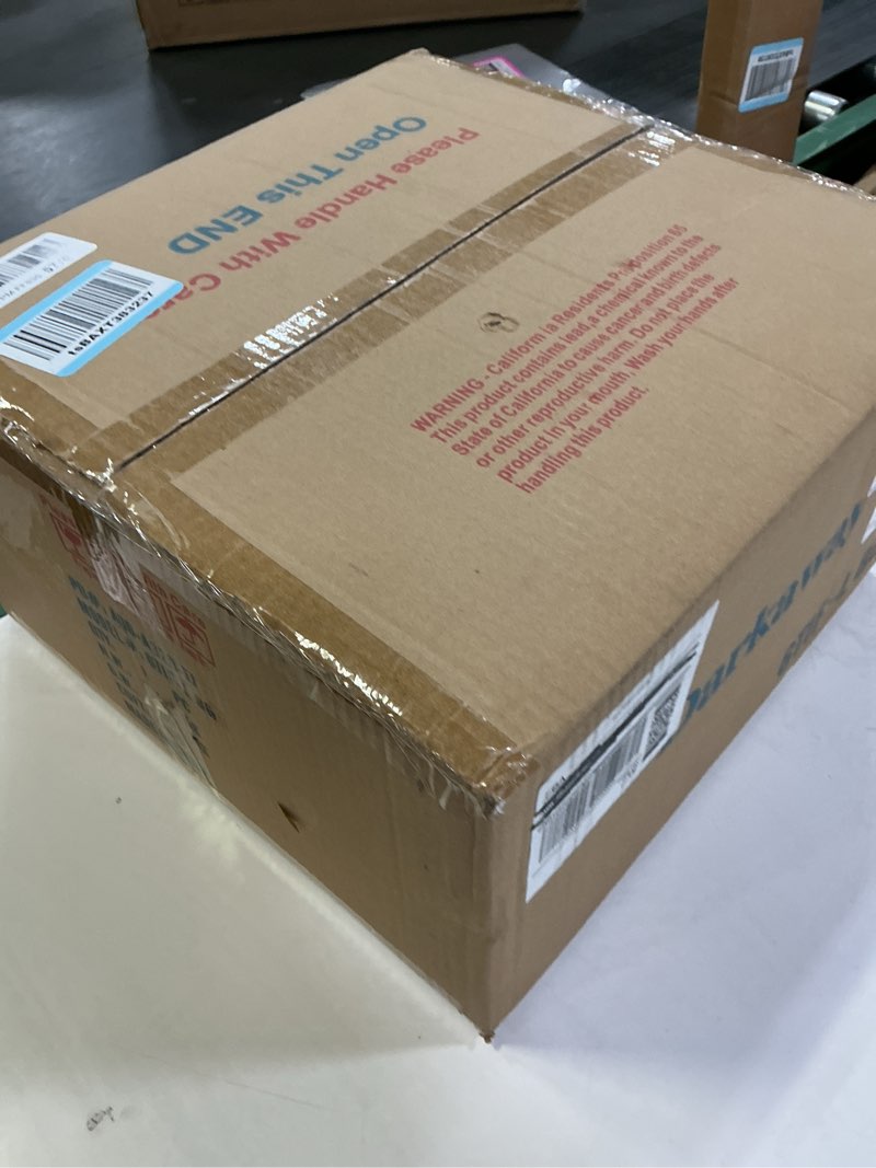 Condition photo showing New/Like New for Darkaway Large Ceiling Light Fixtures 3-Ight Flush Mount Indoor Outdoor Ceiling Light with Seeded Glass Shade for Hallway Kitchen Bedroom Porch Living Room Dining Room Gold Finish Gold 13.38inch