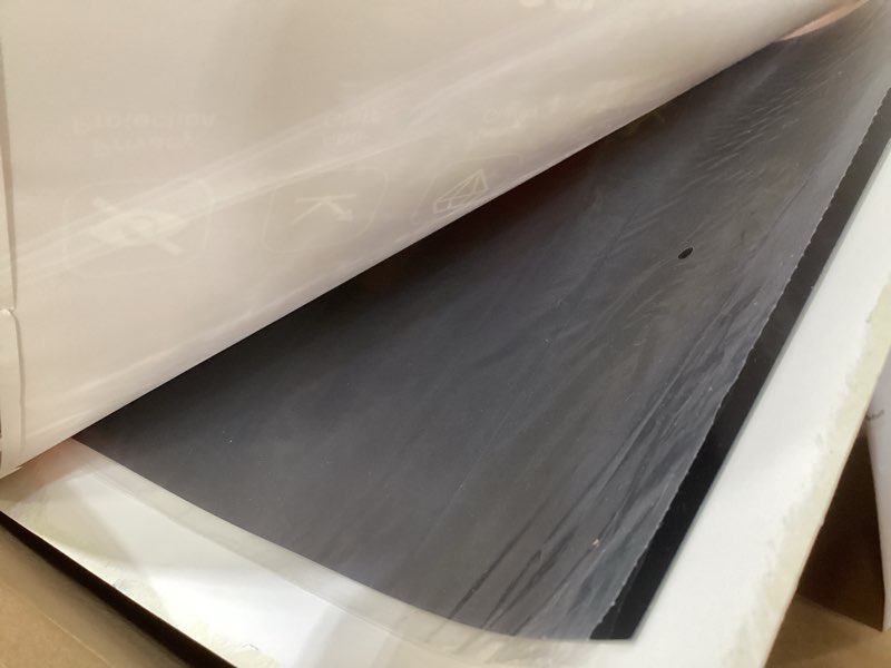 Condition photo showing As Is for 23 inch 16:9 computer privacy screen filter for monitor - privacy shield and anti-glare protector