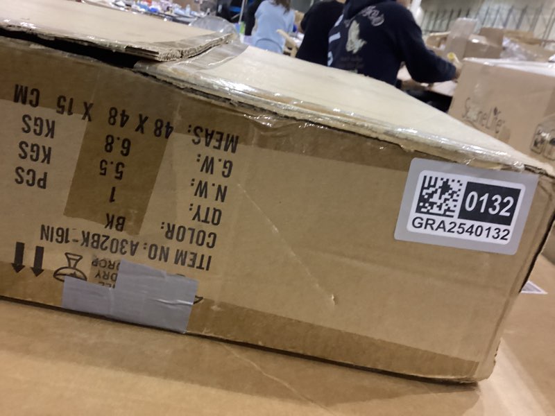 Condition photo showing New/Like New for Modern Black Crystal Chandeliers, 16" Dining Room Chandelier, Adjustable Height,Luxury Ceiling Pendant Light Fixture for Entryway Foyer Kitchen Island Bedroom Living Room Hallway 16inch