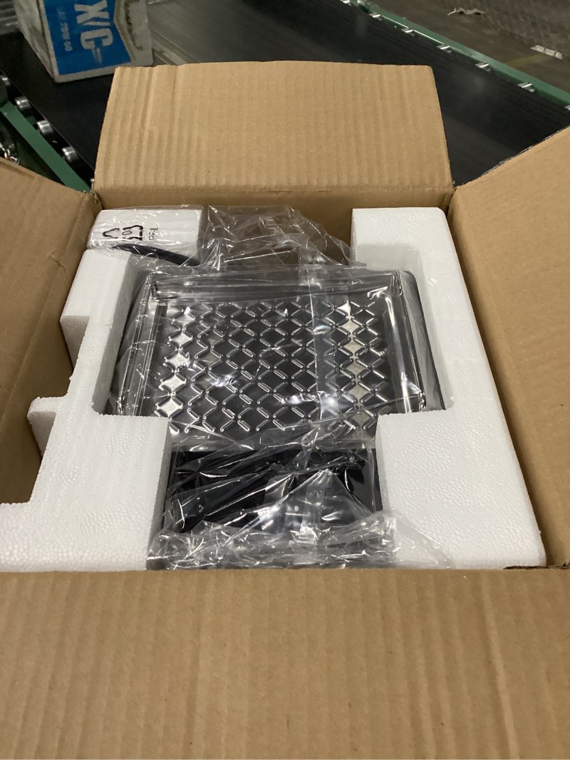 Condition photo showing New/Like New for ilavie 20 bar espresso machine, stainless steel espresso coffee machine for cappuccino, latte, espresso maker for home, automatic espresso machine with milk steamer, 1.8l water tank, 1350w