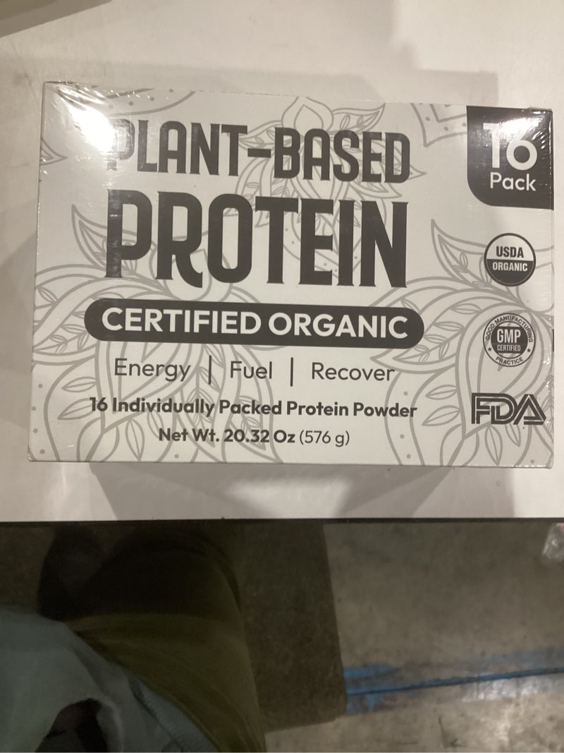 NUTRAPULSE Chocolate Peanut Butter Vegan Protein Powder Sample Pack – 20g Organic Plant-Based Protei