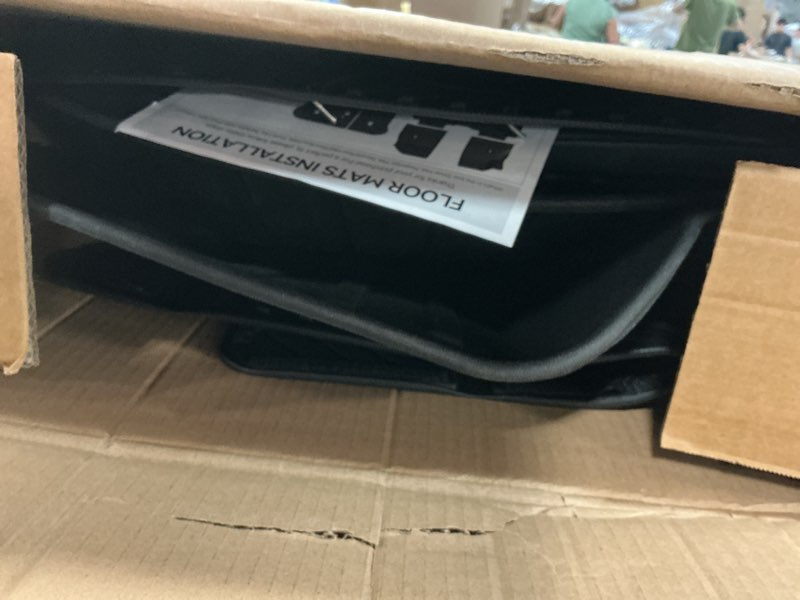 Condition photo showing Good Condition for floor mats for 2007-2014 ford edge/2007-2015 lincoln mkx, trunk mat and backrest mat all weather tpe protector for ford edge accessories 1)edge|2007-2014