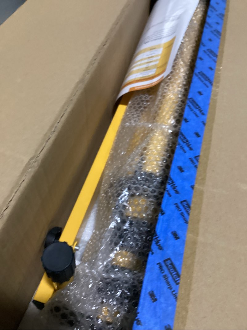 Condition photo showing Good Condition for 27000 Lumen LED Work Light with Stand, 3-Head Adjustable Tripod Lights with 16.5FT Extended Cord, IP65 Waterproof Work Lamp for Indoor & Outdoor Job Sites, Workshops, Construction, Garage Lighting 150 Watts