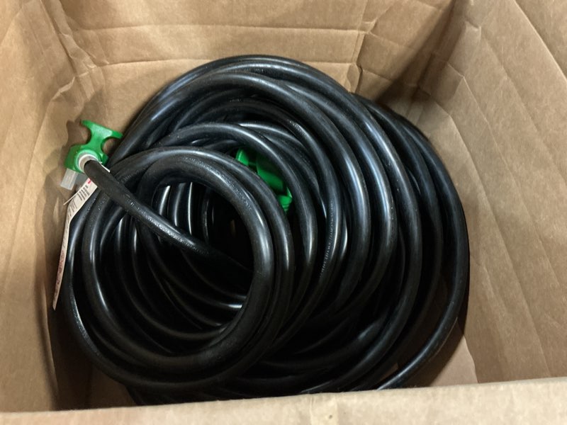 Condition photo showing Good Condition for rvmate 30 amp generator cord 4 prong 100 feet, nema l14-30p/l14-30r, 125/250v up to 7500w 10 gauge sjtw generator extension cord, etl listed 100ft