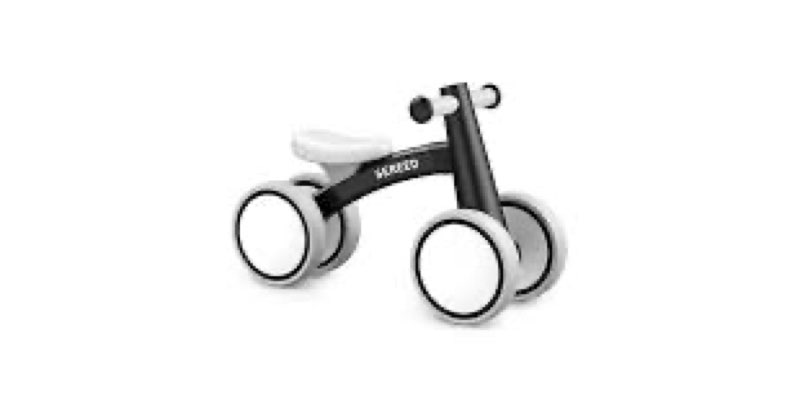 SEREED Baby Balance Bike for 1 Year Old Boys Girls 12-24 Month Toddler Balance Bike, 4 Wheels Toddler First Bike, First Birthday Gifts