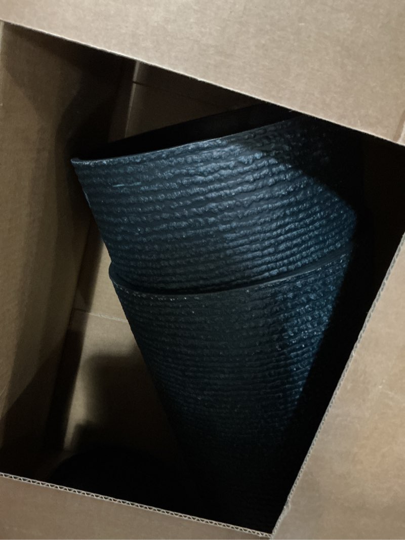 Condition photo showing Good Condition for QCQHDU Set of 2 Large Tall Blue Planters with Saucer - 9 Gallon 12" Diameter x 21" H Faux Stone Round Pots for Indoor Plants, Outdoor Patio & Porch Decor, Heavy Duty Weatherproof Plant Containers Blue 21IN