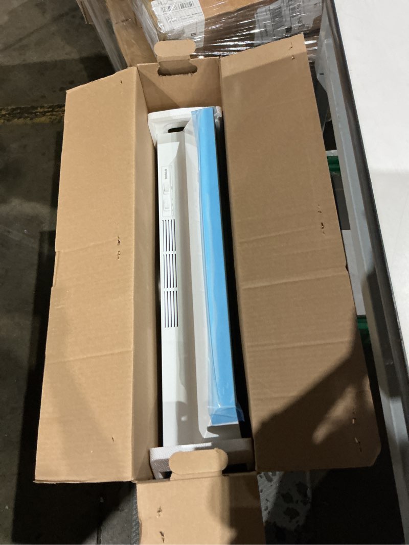 Condition photo showing Good Condition for broan-nutone f403011 insert with light, exhaust fan for under cabinet two-speed four-way convertible range hood, 30-inch, white on white 30-inch white on white