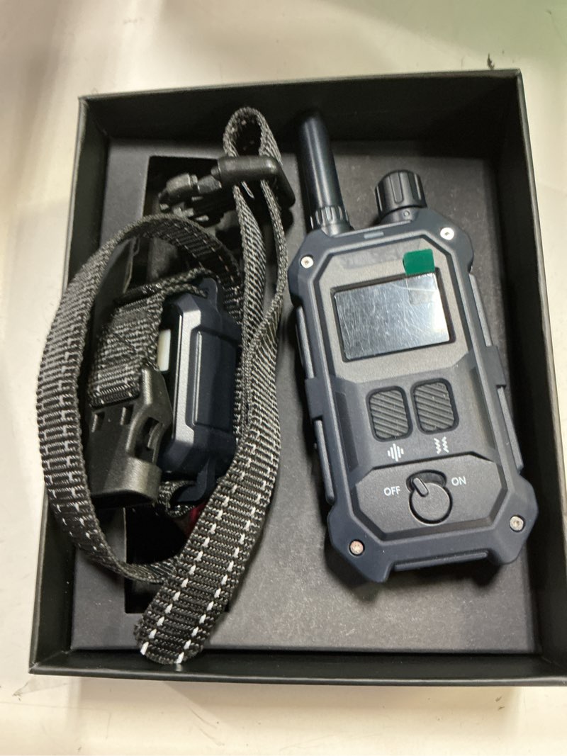 Condition photo showing Good Condition for blackdog military dog shock collar - 4200ft dog training collar with remote, 4 training modes, flashlight & strobe, 3-month battery, ip67 waterproof dog e collar for all breeds 5-150lbs (dark blue)