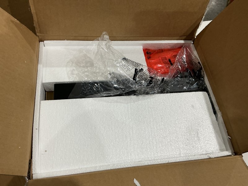 Condition photo showing Good Condition for vasagle couch table, c-shaped sofa side end table, bedside table, adjustable height, for small spaces, , for living room, bedroom, ink black ulet363b101