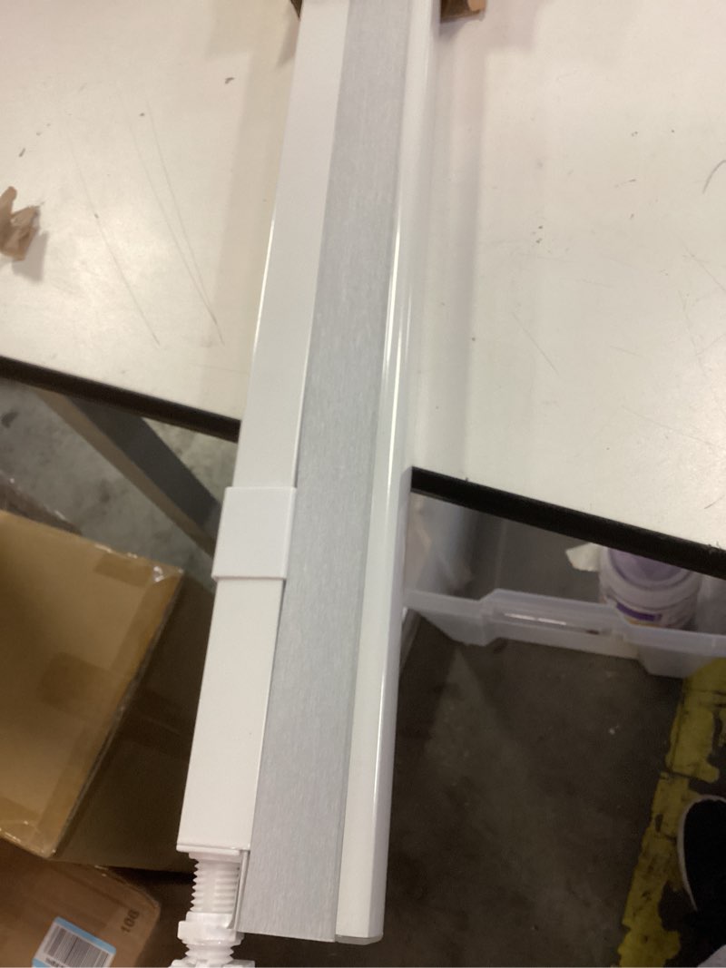 Condition photo showing Good Condition for LazBlinds Cordless Cellular Shades, No Tools No Drill Blackout Honeycomb Shades Pleated Blinds for Windows, 29'' W x 48'' H, Silver White Blackout-silver White 29'' W x 48'' H