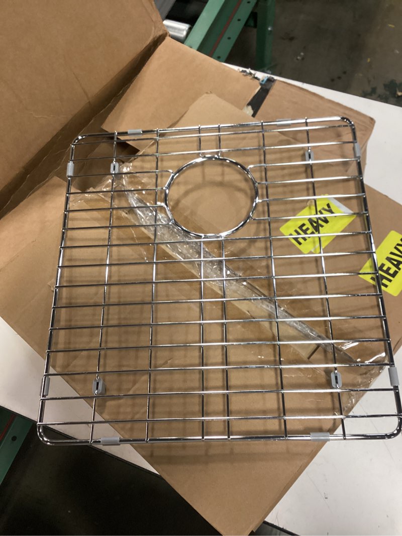 Condition photo showing Good Condition for starstar sinks protector stainless steel kitchen sink bottom grid, rack (10 l x 14 w)
