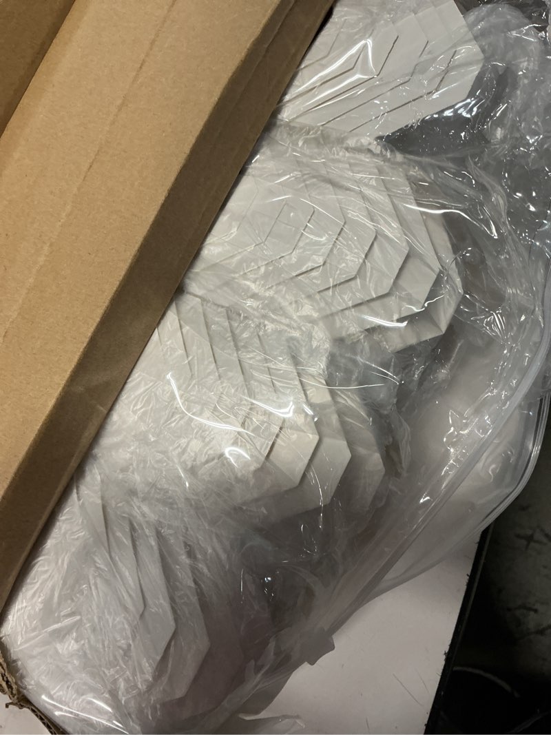 Condition photo showing New/Like New for affrolling 100 pack 16 oz chinese take out boxes paper take home boxes, leakproof greaseproof food containers stackable paper food containers for restaurant catering event and party (white) 16 oz white 100