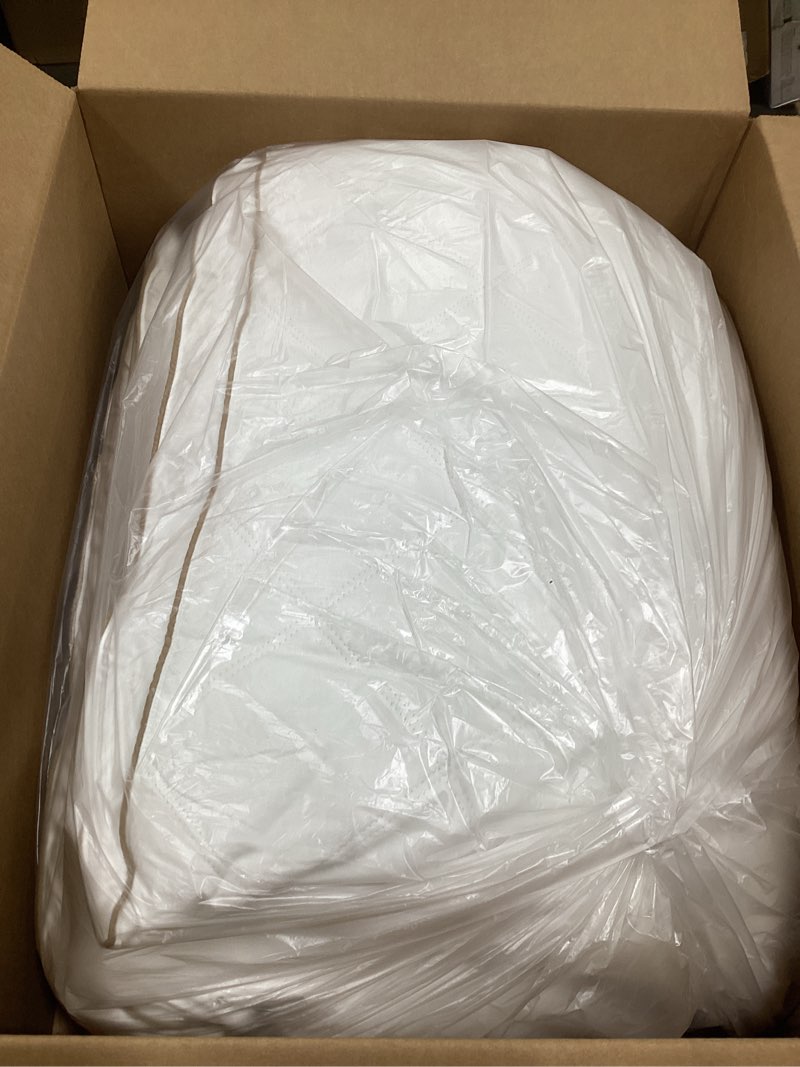 Condition photo showing Good Condition for puredown® Natural Goose Down Feather Pillows for Sleeping Oval Gusseted Feather Down Pillow 100% Cotton Pillow Cover with Leaf Quilting Standard Set of 2 Gusseted Style 2 Standard (Pack of 2)