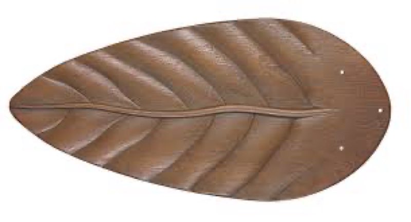  (4 pcs)Emerson Ceiling Fans TB590PS Tommy Bahama Blades Indoor-Outdoor Ceiling Fan Blades for Tropical Ceiling Fans, Patio Stone, Damp Location