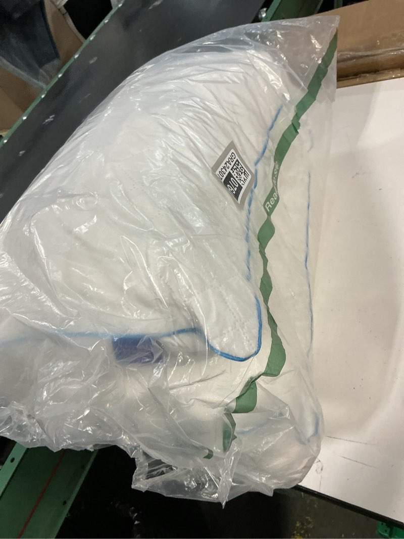 Condition photo showing As Is for Pacific Coast Bed Pillow, Luxury Hotel Goose Feather and Down Firm Pillow for Sleeping with 100% Cotton Shell, Soft and Supportive King (Pack of 2)