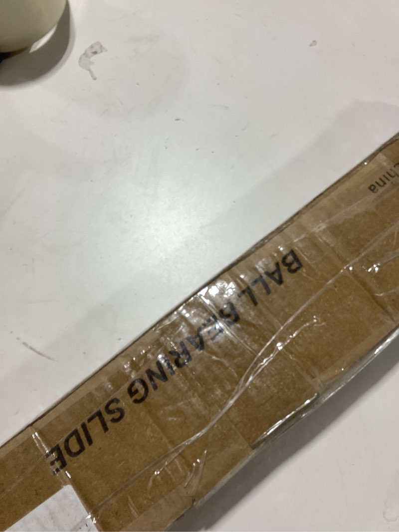 Condition photo showing New/Like New for AOLISHENG 1 Pair Heavy Duty Drawer Slides with Lock 12 14 16 18 20 22 24 26 28 30 32 34 36 38 40 44 48 52 56 60 Inch 470 lb Load Capacity Side Mount Full Extension Ball Bearing Industrial Locking Rail