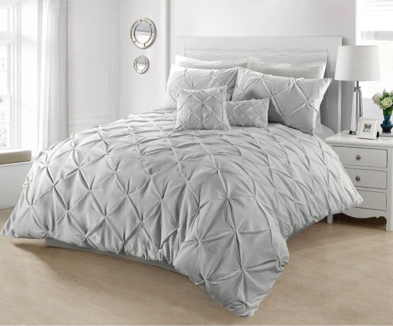 (Similar Product) Blackout Slub Weave Raw Edge Curtain Panel - Threshold™ Cover Set with Pillowcases 