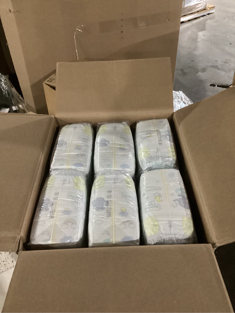 Condition photo showing Good Condition for pampers swaddlers diapers, size 3 (13-26 lbs), 168 count, absorbent, keeps baby dry and comfortable, skin safe disposable baby diaper size 3 168