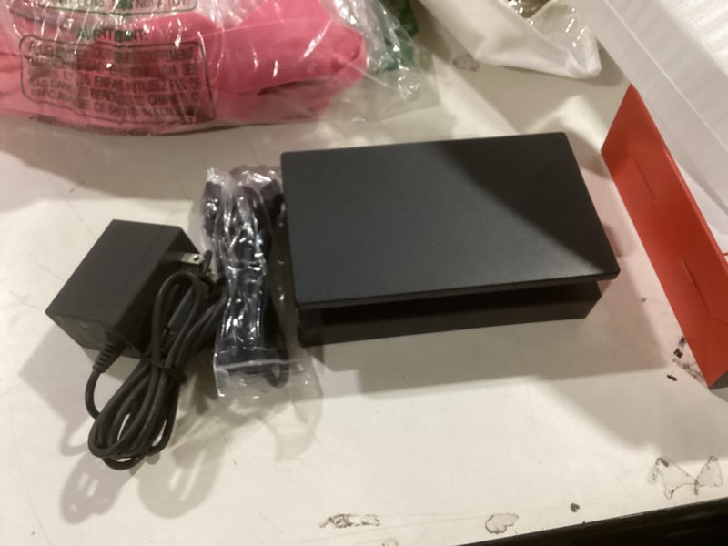 Condition photo showing Good Condition for Dock Station for Nintendo Switch/Switch OLED, Replacement 3-in-1 TV Dock Set with Original IC Module, AC Charger & High-Speed HDMI Cable for 1080P HD Output?Not Compatible with Sw 2?